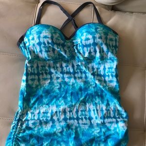(Worn as maternity) bathing suit top/built in bra